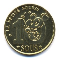 59 MOUVAUX La petite souris des dents de lait, 10 sous, Arthus-Bertrand