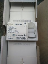 Disjoncteur de branchement bipolaire non différentiel  ITRON 30/60A