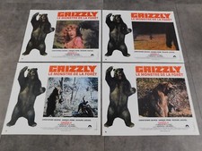 Grizzly le Monstre de la Foret 12 Photos Lobby Cards 23x29cm 9"11 1976
