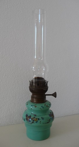 Ancienne lampe pétrole en - lampe, à