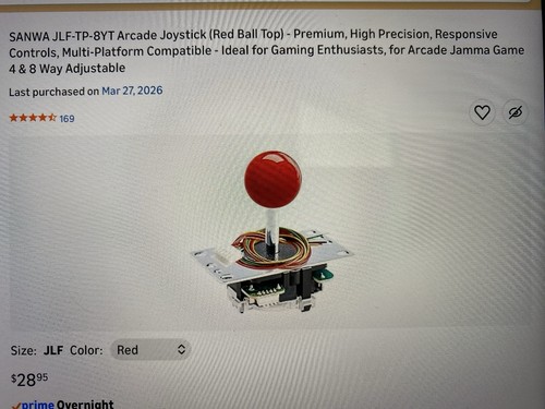 Sanwa jlf 8yt arcade - sanwa, jlf-tp-8yt
