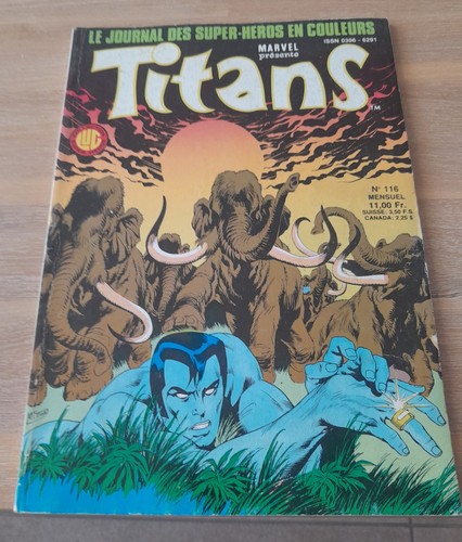 Titans 116 marvel le - titans, n°116