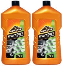 2X ARMOR ALL 2L Shampoing Auto Haute Résistance Pour Nettoyage Auto Fort