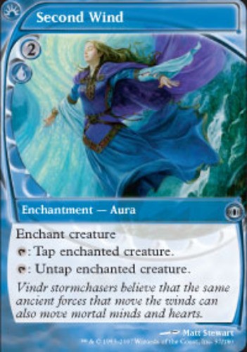 Mtg second wind - second,