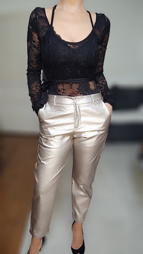 Pantalon métallisé 8eme - métallisé, 7/8eme