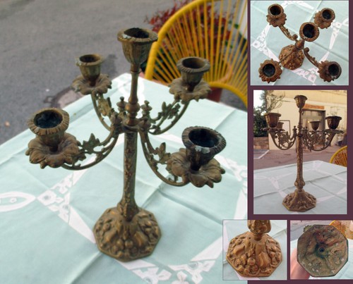 Ancien chandelier branches - ancien,