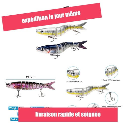 Leurres pêche pièces - leurres,