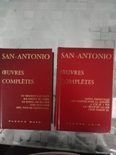 lot de 2 livres San Antonio Oeuvres Complètes Fleuve noir