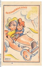 AOBP12-0821-TRANSPORT - Automobiliste - Dorette muller