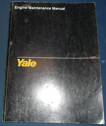 Yale manuel entretien - yale,