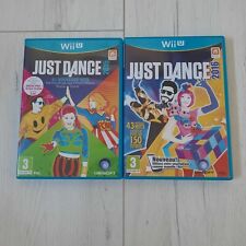 Lot de 2 jeux Just dance sur console Nintendo Wii U