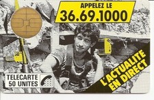 télécartes publiques - F2 - Journal téléphoné - LUXE