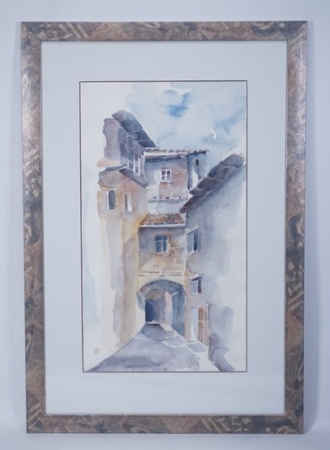 Peinture aquarelle vintage - peinture,