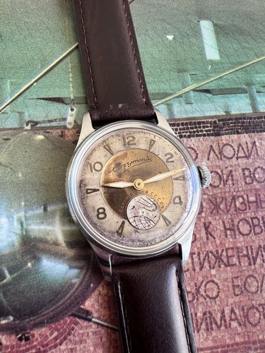 Montre sputnik 1959 cadran - sputnik,