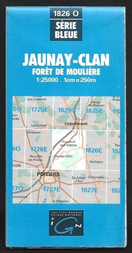 Carte ign serie bleue - ign,