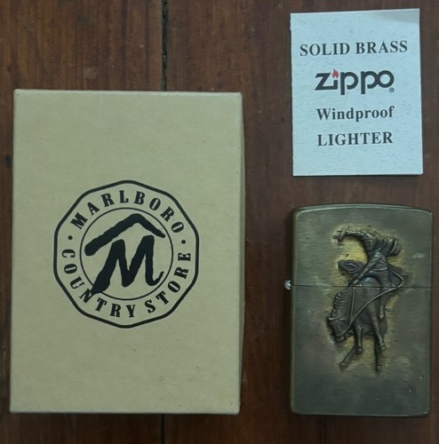 Vtg country store zippo brass - vtg,