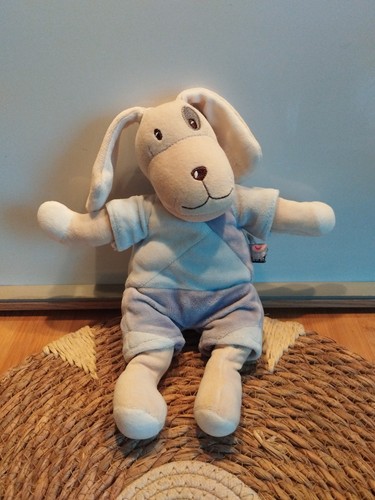 Doudou peluche chien - , beige
