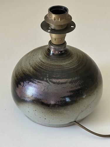 Pied lampe céramique vintage - lampe,