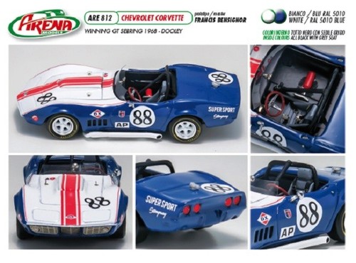Decal corvette spyder team - .decal,