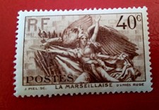 Timbre France Neuf **1936- YT 315, La Marseillaise-