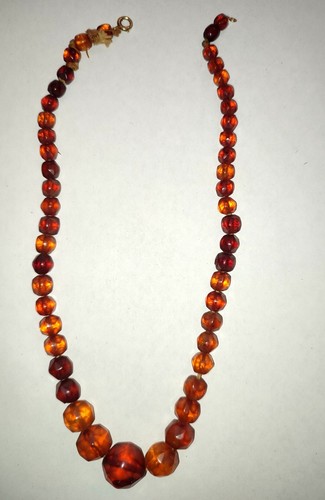 Ancien collier ambre baltic - ancien,
