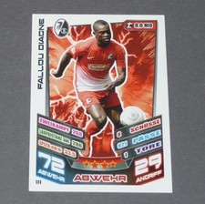 FALLOU DIAGNE SC FREIBURG TOPPS MATCH ATTAX PANINI FOOTBALL BUNDESLIGA 2013-2014