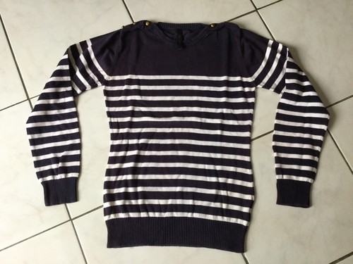 Pull marinière pepe jeans - pull,