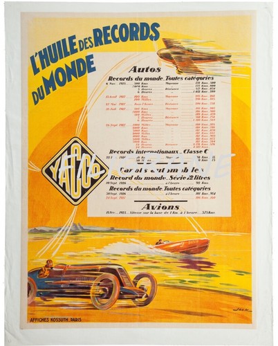 Yacco huile auto rgsx - rgsx, poster