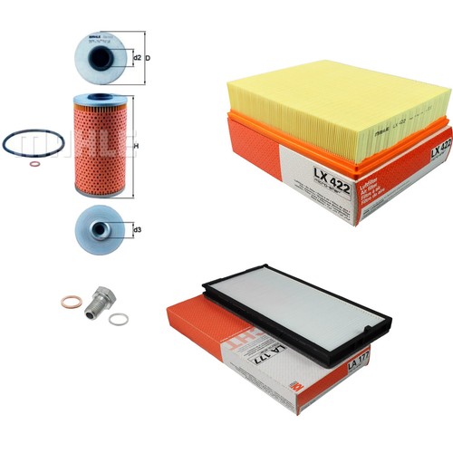 Mahle inspection set pour bmw - pour,