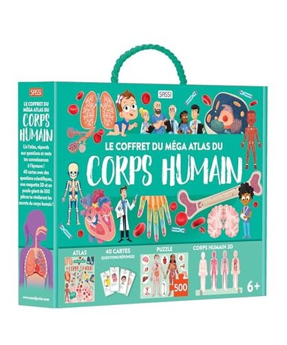 Corps humain mega - corps, mega-atlas