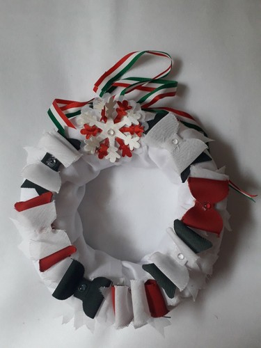 Couronne noël enfant - de,