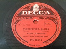 78 rpm - BUNK JOHNSON-