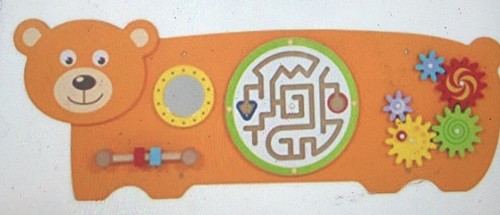 Bear activity wall panel - wall,