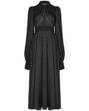 Punk rave long gothique - punk, robe