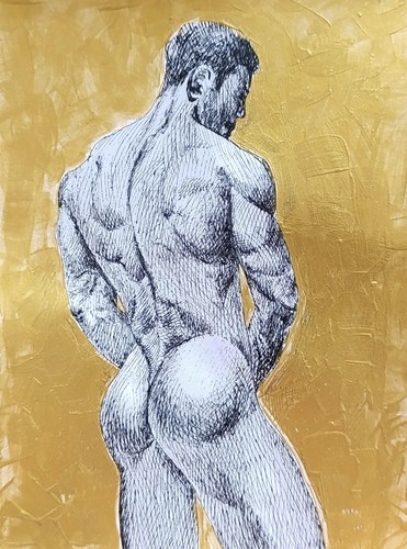 Dessin ooak jeune homme - dessin,