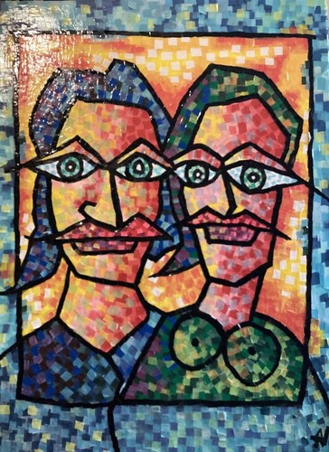 Couple tableau au - ,