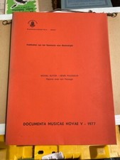 Michel Butor - Henri Pousseur . Répons avec son Paysage 1977
