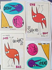 Les Shadoks –8 Autocollants