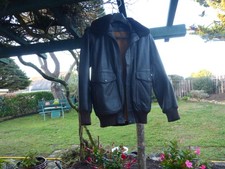 BLOUSON CUIR ANCIEN MAC