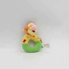 Doudou hochet Tigrou vert