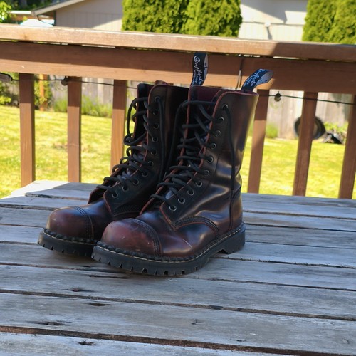 Solovair rub off oxblood - rub-off,