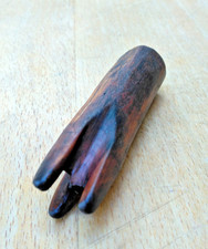 Ancien fendoir à osier, rotin, outils de métier Vannier, buis, art populaire