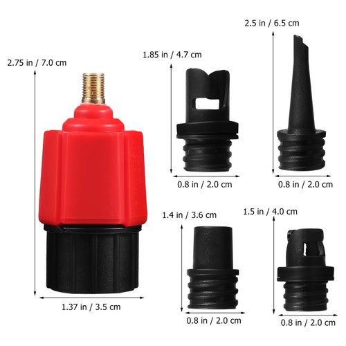 Adaptateur pompe valve air - adaptateur,