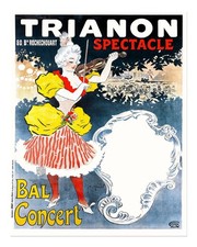 Affiche murale vintage Trianon