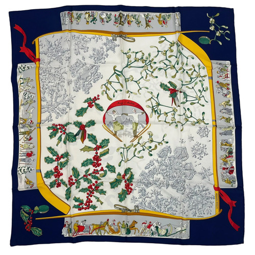 Hermes silk scarf - hermes,