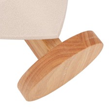 Necklace Display Holder Multipurpose Elegant Wood Jewelry Bust Stand For Home