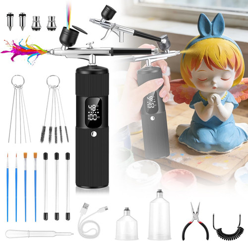 Airbrush kit for nails with - nails,
