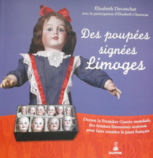 Des poupées signées Limoges par E.Dechonchat