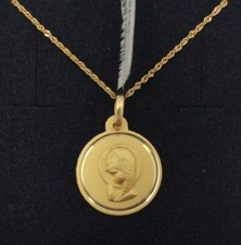 Pendentif Et Chaîne En Or 18K