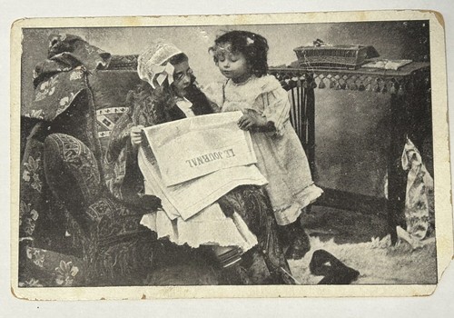Cpa ancienne carte publicité - carte,